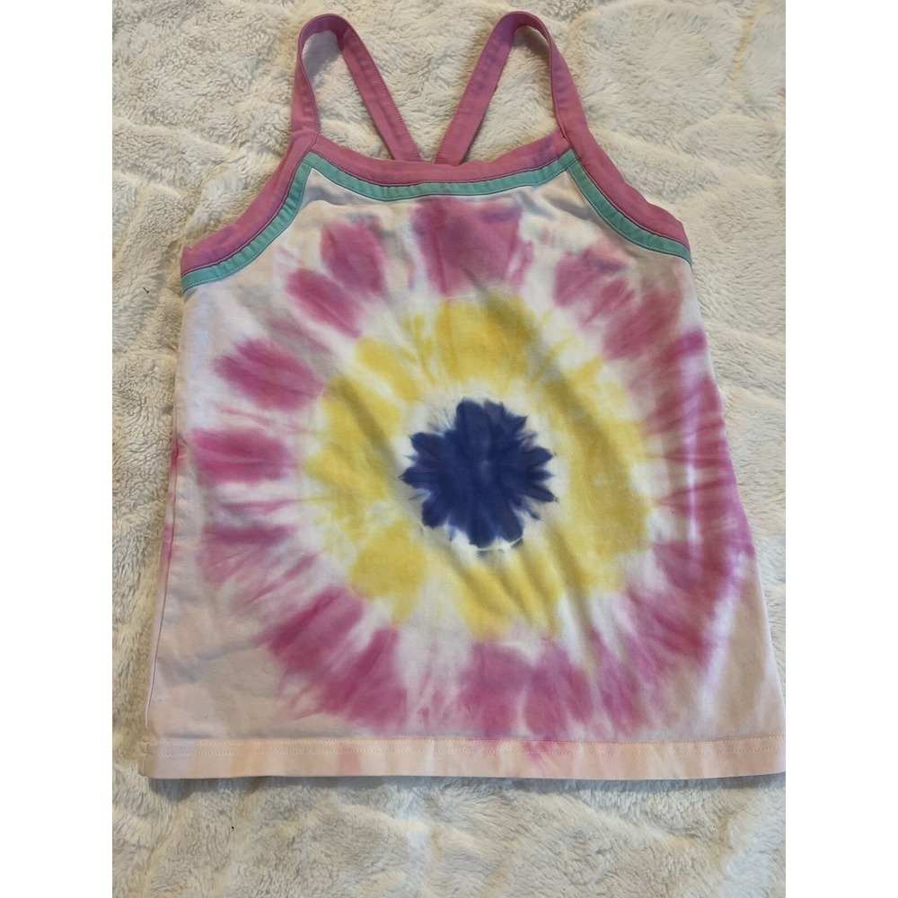 Matilda Jane Girls Tank Top Tie Die Shirt Size 8